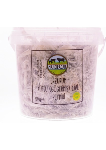 Erzurum Küflü Göğermi̇ş Ci̇vi̇l Peyniri̇ 200 Gr