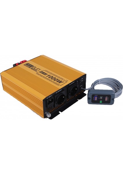 1000W 12V Tam Sinus Şarjlı Inverter/ekranlı modelleri