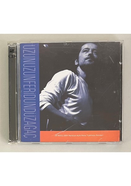 Feridun Düzağaç Uzunuzun 28 Mayıs 2004 Harbiye Açık Hava Konseri 2 CD (Orjnal Dönem Baskı Cd)