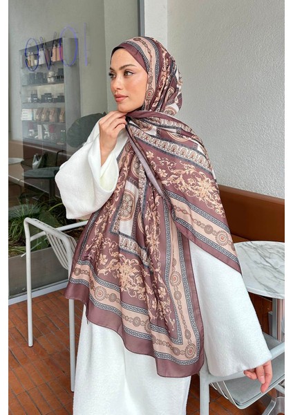 Versa Desen Pamuk Şal Kahverengi Pamuk 70 x 180 cm fiyatları