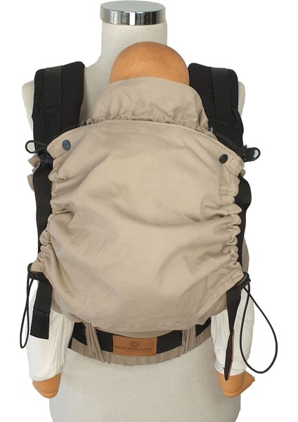 Bebekle Büyüyen %100 Pamuklu 0-4 Yaş Bej New Age Ergonomik Bebek Kangurusu indirimleri