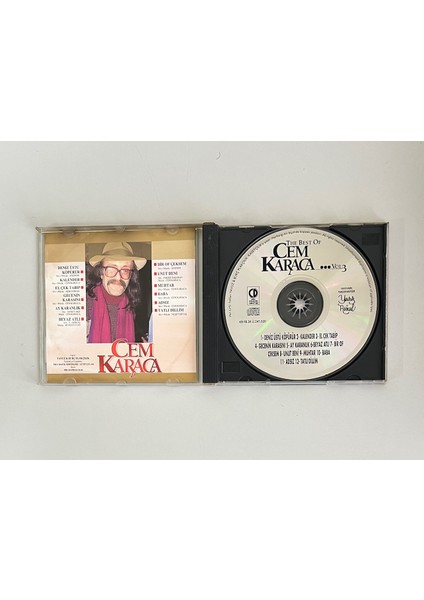 Cem Karaca The Best Of Vol 3 CD (Orjnal 2013 Baskı Cd)