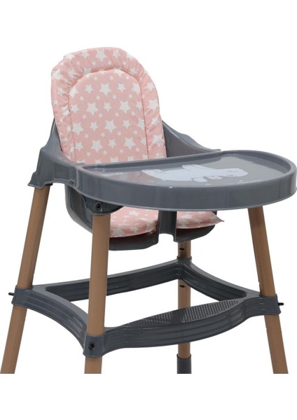 Lüx Mama Sandalyesi Minderi ( Tüm Mama Sandalyelerine Uyumludur ) Pembe fiyatları