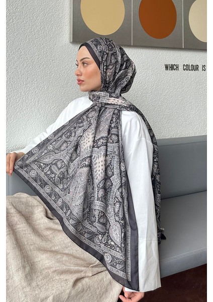 Retro Desen Soft Şal Bej fırsatları