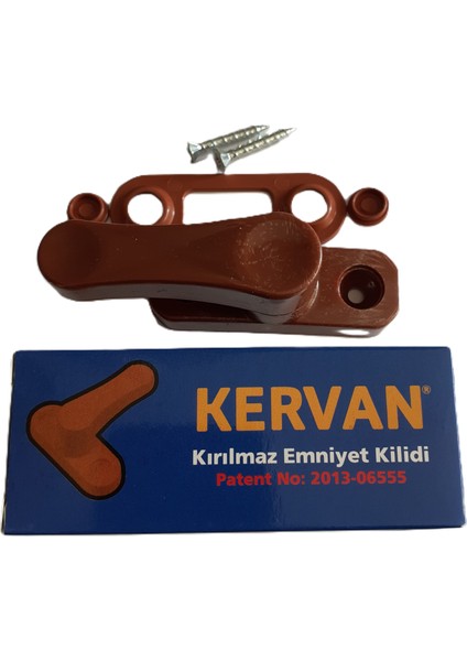 - Plastik Pencere Emniyet Kilidi - Kahverengi fiyatları