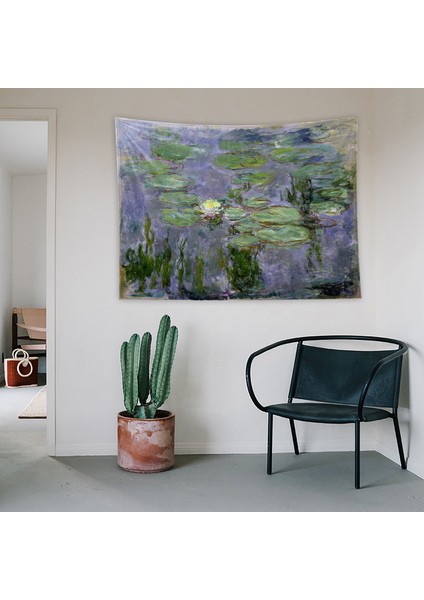 Water Lilies Duvar Örtüsü - 100 cm x 135 cm