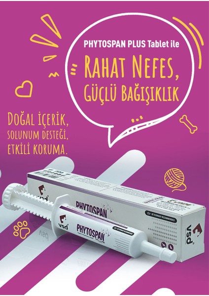 Phytospan Plus 30ML Malt Kediler Için Nefes Konforuna Katkı