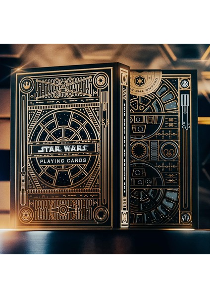 Star Wars Kart Dark Side Gold Edition Iskambil Oyun Kağıdı Kartları Destesi