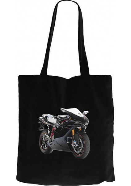 Ducati 1098 Siyah Kanvas Bez Çanta