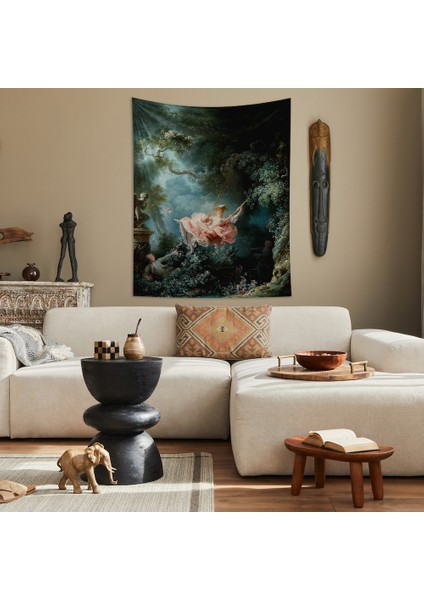 The Swing / Fragonard Duvar Örtüsü - 100 cm x 135 cm