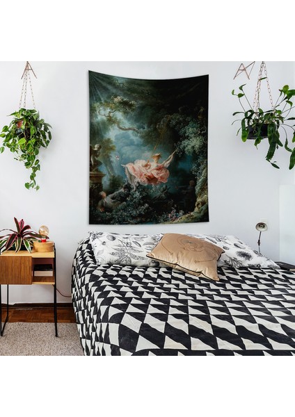 The Swing / Fragonard Duvar Örtüsü - 100 cm x 135 cm