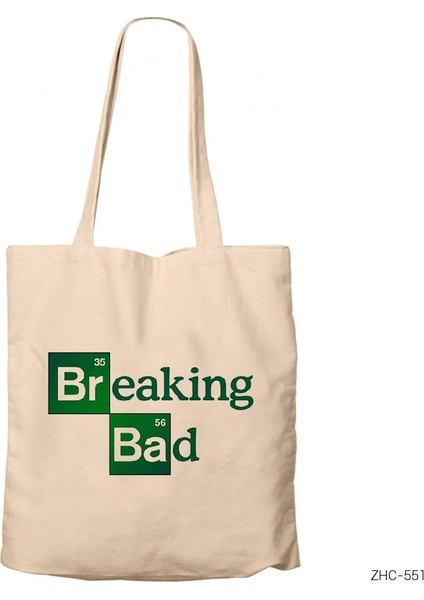 Breaking Bad Classic Krem Kanvas Bez Çanta