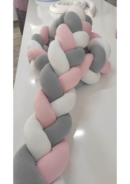 190 cm 3'lü Örgü Koruma / Beşik - Yatak Koruyucu