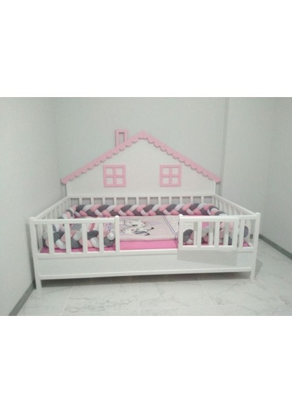 190 cm 3'lü Örgü Koruma / Beşik - Yatak Koruyucu fiyatları