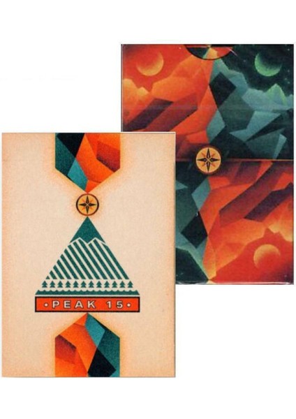 Peak 15 Luxury Pressed Oyun Iskambil Kartı