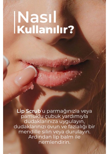 Glossy Touch Lip Scrub Honey Bliss Dudak Peelingi