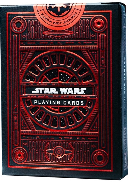 Star Wars Kart Dark Side Red Edition Iskambil Oyun Kağıdı Kartları Destesi
