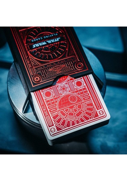 Star Wars Kart Dark Side Red Edition Iskambil Oyun Kağıdı Kartları Destesi