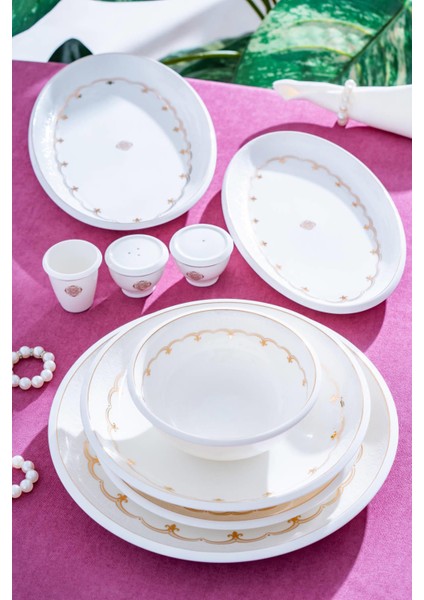Paradise 12 Kişilik 54 Parça Porselen Yemek Takımı