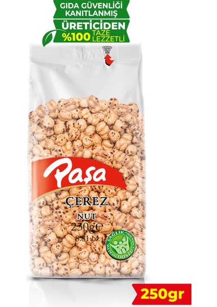 Çifte Kavrulmuş Sarı Leblebi Şeffaf Paket 250 gr (1. Kalite)