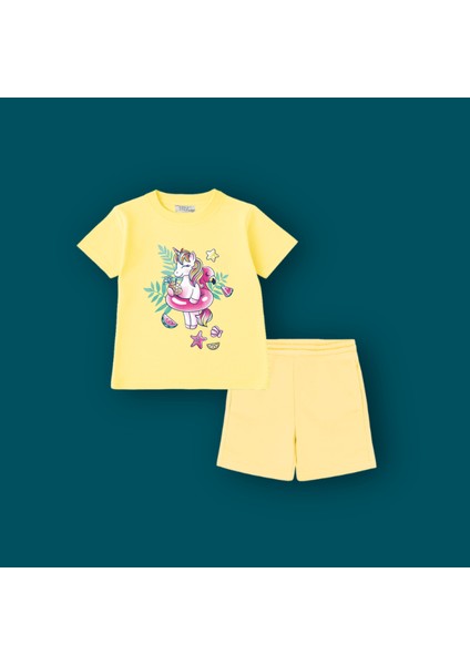 Bebek Şort Tişört Takım