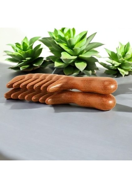 Ahşap Sandal Ağacı Geniş Dişli Tarak AT-118 - 20 cm indirimleri
