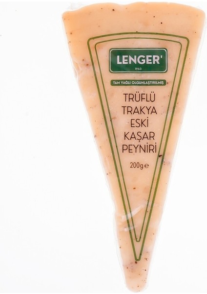 Trüflü Trakya Eski̇ Kaşar Peyniri̇ 200 Gr