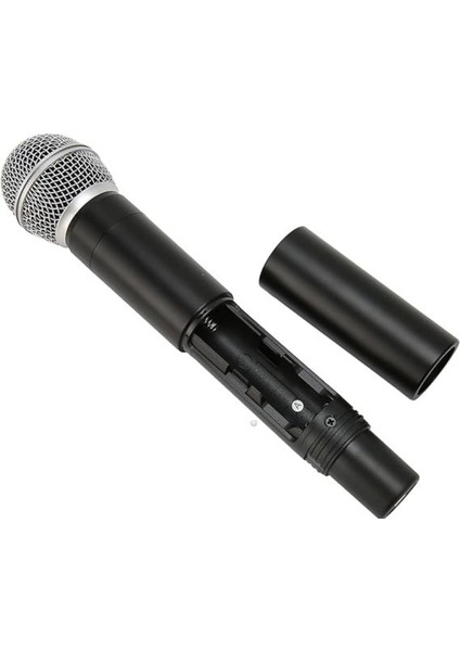 PL-2498 Kablosuz Mikrofon, Karaoke Için Kapsamlı Metal El Mikrofonu 1 Adet