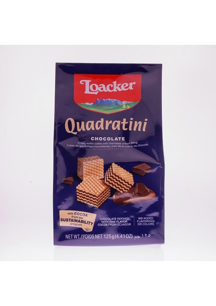 Quadratını Chocolate Gofret 125 gr