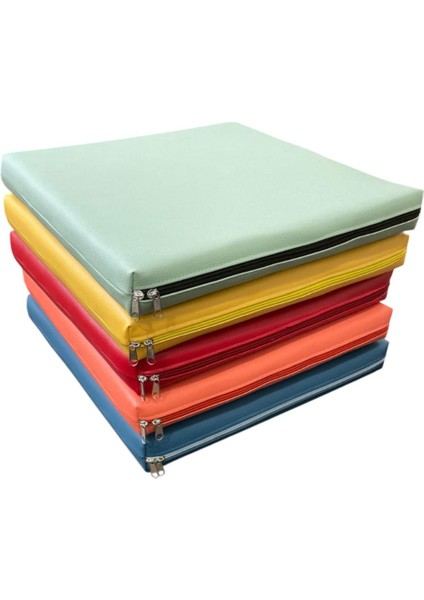 Okul Anaokulu Kreş 5'li Set 40X40X5 cm Içi Süngerli Renkli Minder Seti modelleri