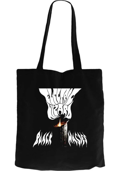 Electric Wizard Black Masses Siyah Kanvas Bez Çanta