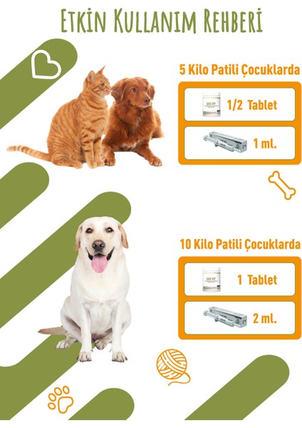 Ease Off 120G Chew Tablet Kediler İçin Yolculuk Stresi Azaltma Desteği