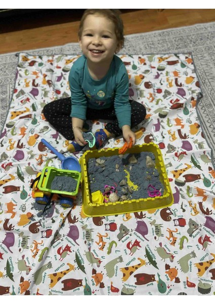 Zoo, 145X180CM Ebatında, Plaj Örtüsü, Su Geçirmez, Ekoteks 100 Sertifikalı modelleri