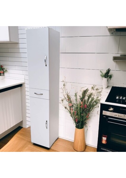 Iki Kapaklı Çekmeceli Dolap 174 *35*34