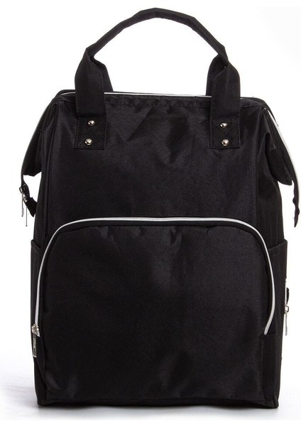 Anne Bebek Bakım Sırt Çantası Biberon Termoslu Sıvı Geçirmez Askı Aparatlı