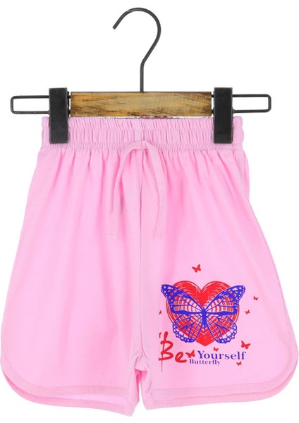 Kız Çocuk Şort Baskılı