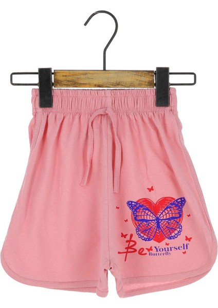 Kız Çocuk Şort Baskılı