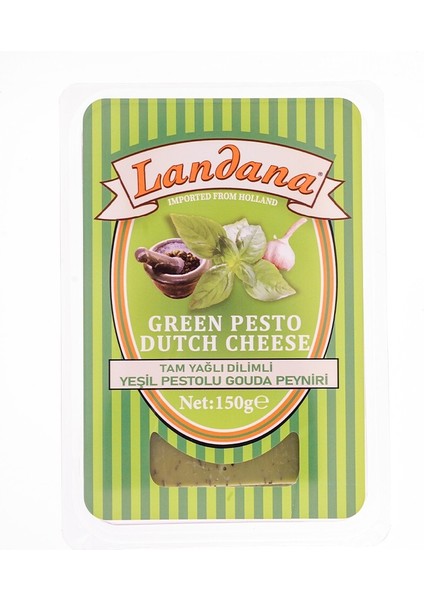 Di̇li̇mli̇ Yeşi̇l Pesto Gouda Peyniri̇ 150 Gr