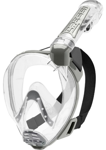 Duke Tam Yüz Maske Clear-Sılver M - L