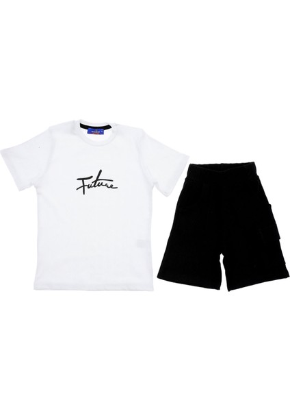 Erkek Çocuk Şort Takım Baskılı