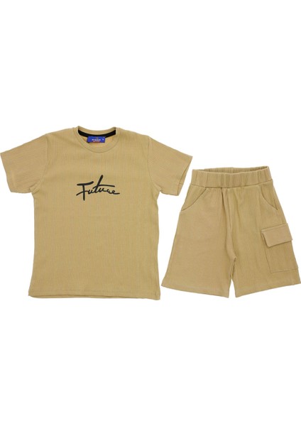 Erkek Çocuk Şort Takım Baskılı