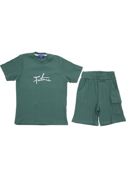Erkek Çocuk Şort Takım Baskılı