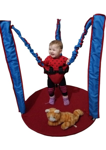 Hoppala Zıpzıpzıp Yüz Korumalı Kanguru, Yaylı Denge Bebek Yürüteci