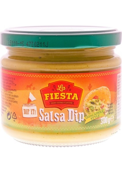 Guacamole Salsa Dip Sos 300 Gr