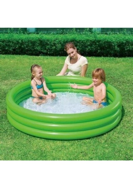 Renkli 3 Bölmeli Yeşil Çocuk Havuzu 122 x 25 fiyatları