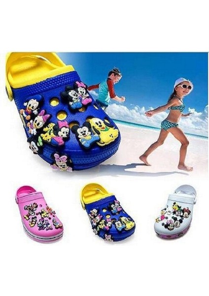 18 Adet Crocs Terlik Süsleri Jibbitz No:16 modelleri