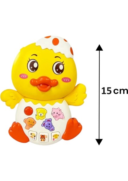 Sarı Işıklı ve Müzikli Ördek Bebek Piyanosu fiyatları