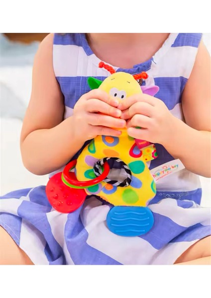 Zürafa Bebek Diş Kaşıyıcı Özellikli Çıngırak Peluş Oyuncak Ötmeli fiyatları