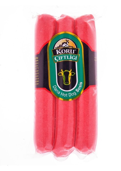 Koru Çiftliği Dana Hot Dog Sosis 300 gr