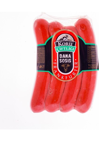 Koru Çiftliği Dana Frankfurter Sosis 300 gr